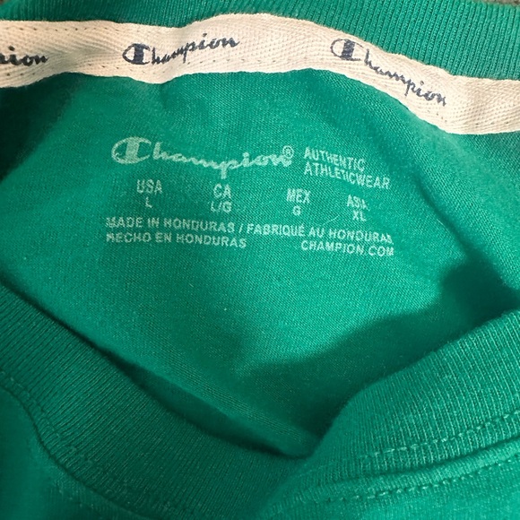 Champion Green Long Sleeve Shirt - Picture 3 of 4